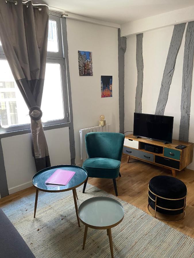 Charmant T1 Vieux Rouen Leilighet Eksteriør bilde